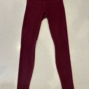 Fabletics Red/Burgundy Leggings